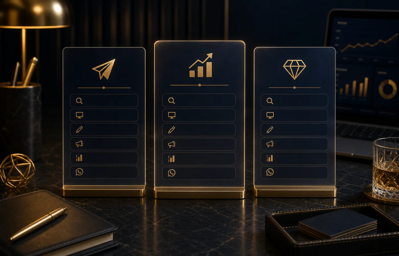Digital marketing budget planning dashboard